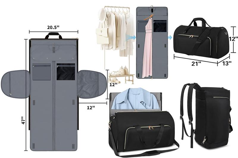 Lefame Travel Duffle Bag with Garment & Shoe Compartment, Waterproof & Breathable, TSA-Approved, 57L Capacity, Ideal for Weekender, Gym, Hospital, Holiday Travel Lefame Travel Duffle Bag with Garment & Shoe Compartment, Waterproof & Breathable, TSA-Approved, 57L Capacity, Ideal for Weekender, Gym, Hospital, Holiday Travel