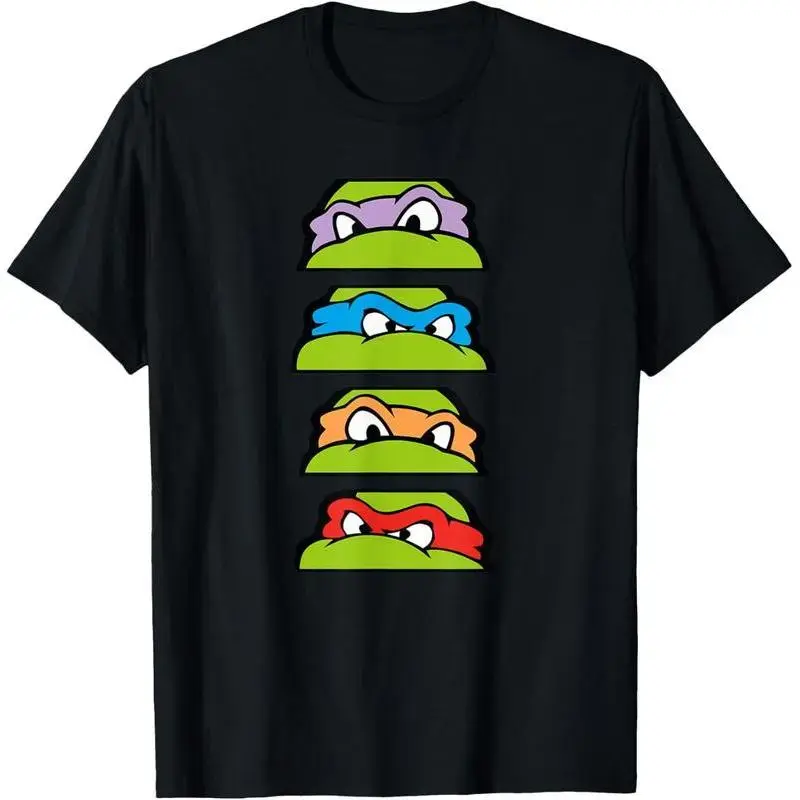 Graphic Tee Mademark x Teenage Mutant Ninja Turtles - Donatello, Raphael, Michelangelo, and Leonardo T-Shirt,Unisex Crewneck T-shirt for Men And Women