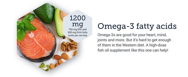 Life Extension Super Omega-3 EPA/DHA Fish Oil, Krill Oil Softgels Sesame Lignans & Olive Extract 240 Softgels - Heart, Brain, and Inflammation Health Support