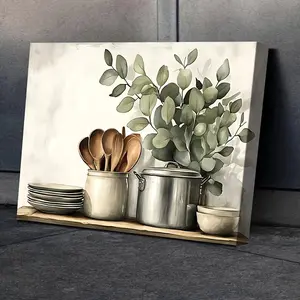 2D Flat, 2D Flat, 2D Flat A Single Piece of Beautifully Wrapped Solid Wood Frame Featuring a 2D Flat Print, Designed to Be And Durable, Complete with Hanging Hardware.Ideal for Decorating Coffee Bars, As Well As for Home, Room, Bathroom Decor	