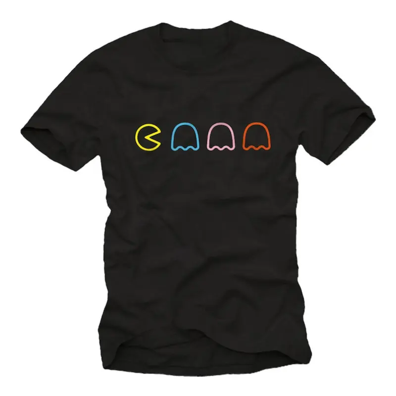 Funny Gamer T-Shirt for Men - Old School Nerd Gifts Black S-XXXXXL