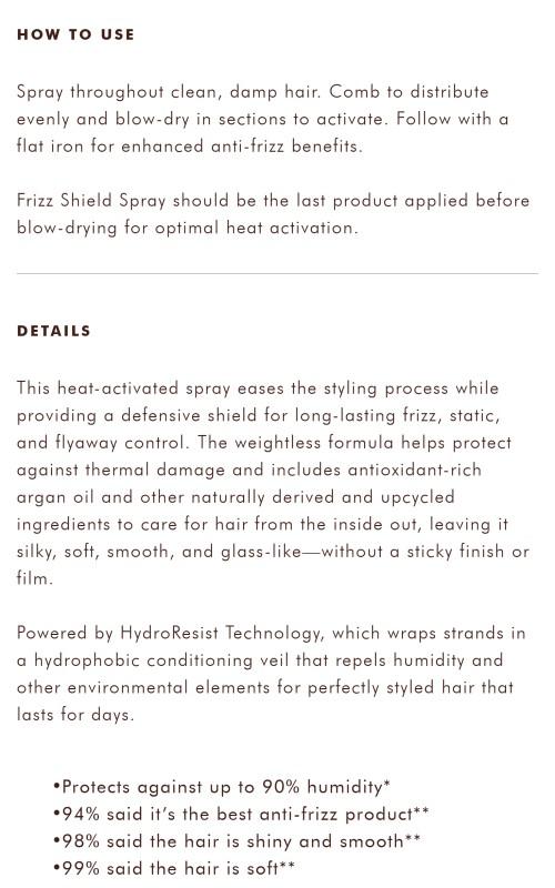 Frizz Shield Spray