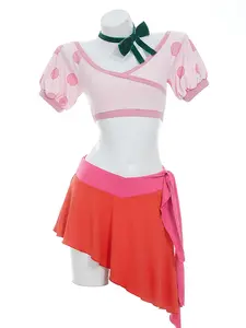 Official Licensed Winx Club Flora Casual Outfits Cosplay Costume