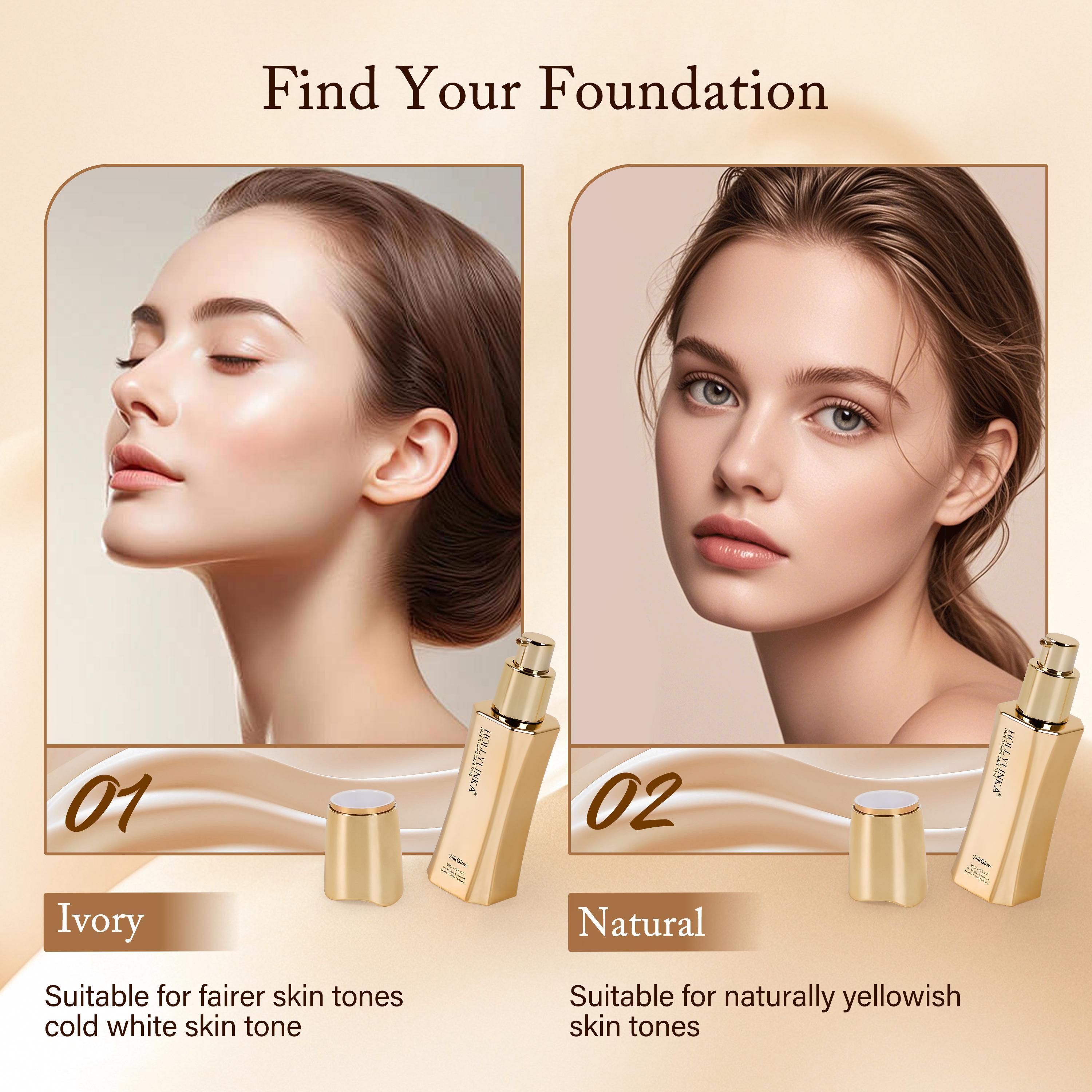 Hollylinka Silk Touch Glow Foundation