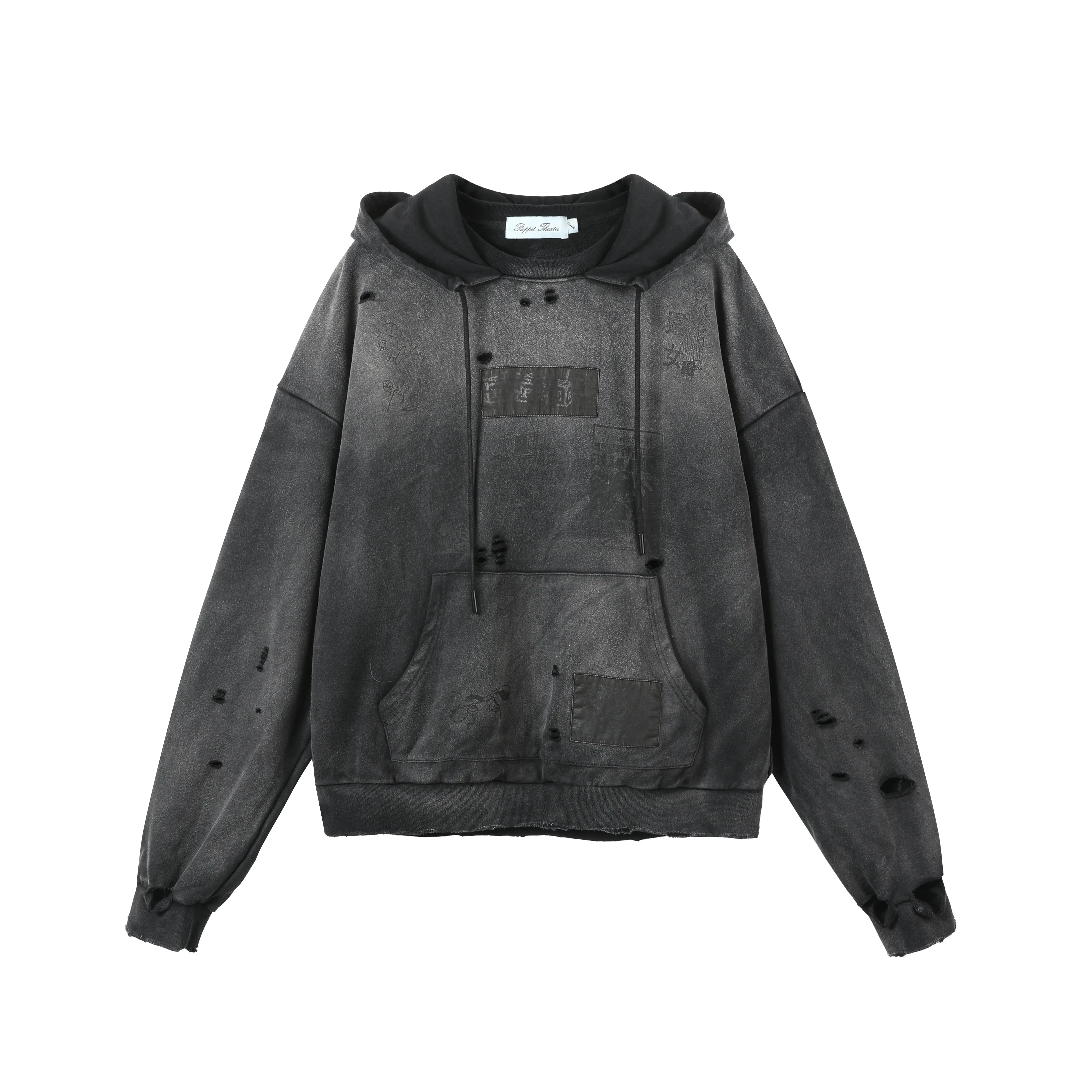 Re-Edition Patchwork Hoodie