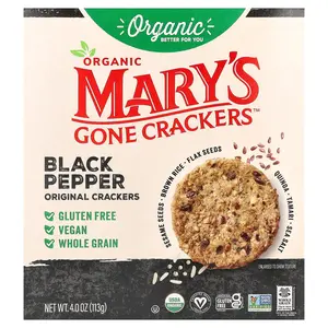 Mary's Gone Crackers Organic Black Pepper Original Crackers, 4 oz (113 g)