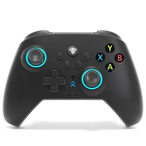 YUYIU Dawn Breaker(Not For XBox) Wireless Pro Controller with Hall Effect Sticks Linear Triggers Dual Vibration 6 Axis Gyro RGB Macro Buttons for Switch PC Steam Android