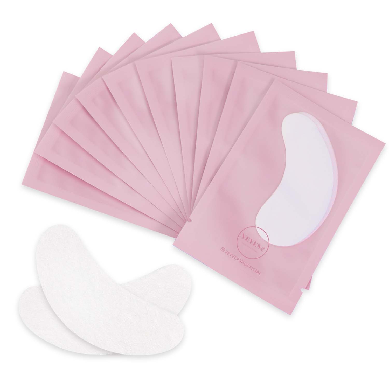 VEYES INC 50Pairs Aloe Extract Under Eye Gel Pads Hydrogel Eye Patch For Eyelash Extension Lint Free Lash Extension Supplies & Beauty Tools