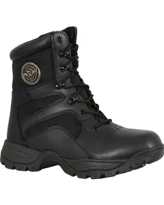 Milwaukee Leather Men's Lace To Toe Tactical Boot Round - Mbm9105
