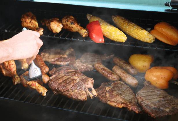 Z Grills 700D4E WIFI Pellet Grill & Smoker 697 sq in Cooking Area · PID 3.0 Temperature Controller Dual-Wall Insulated Firebox · Stainless Steel Construction 2 Meat Probes · 28-Hour Hopper · Ash Cleanout System Z Grills 700D4E WIFI Pellet Grill & Smoker 697 sq in Cooking Area · PID 3.0 Temperature Controller Dual-Wall Insulated Firebox · Stainless Steel Construction 2 Meat Probes · 28-Hour Hopper · Ash Cleanout System