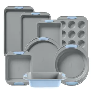 Pyrex® Metal Bakeware 8-Piece Set in Cerulean