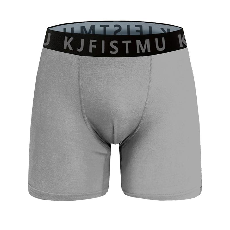 12 pieces/package Men's solid color spliced letter print simple boxer briefs, fabric for men's clothing, moisture-absorbing and sweat-wicking, antibacterial and deodorizing, soft and durable with shape retention, suitable for autumn wear - KJFISTMU 12 pieces/package Men's solid color spliced letter print simple boxer briefs, fabric for men's clothing, moisture-absorbing and sweat-wicking, antibacterial and deodorizing, soft and durable with shape retention, suitable for autumn wear - KJFISTMU