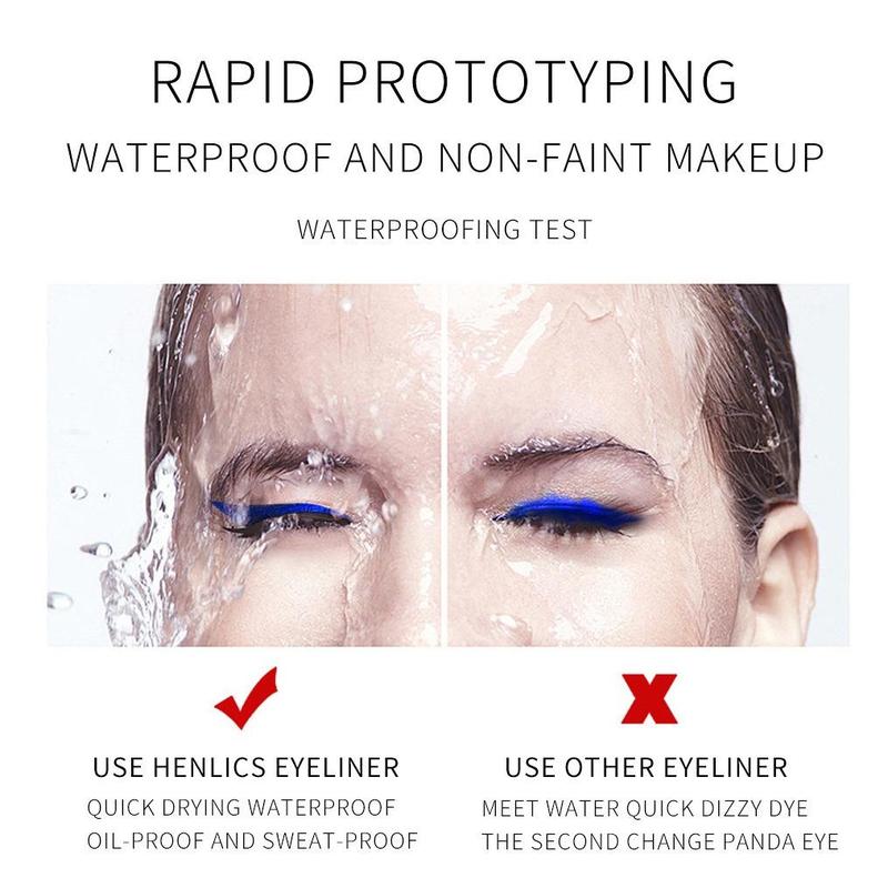 12 Colors Matte Liquid Eyeliner Set Rainbow Neon Waterproof Smudgeproof Long Lasting Gel Eye Liner Christmas Gift Kit for Women All Skin Types - Lipliner