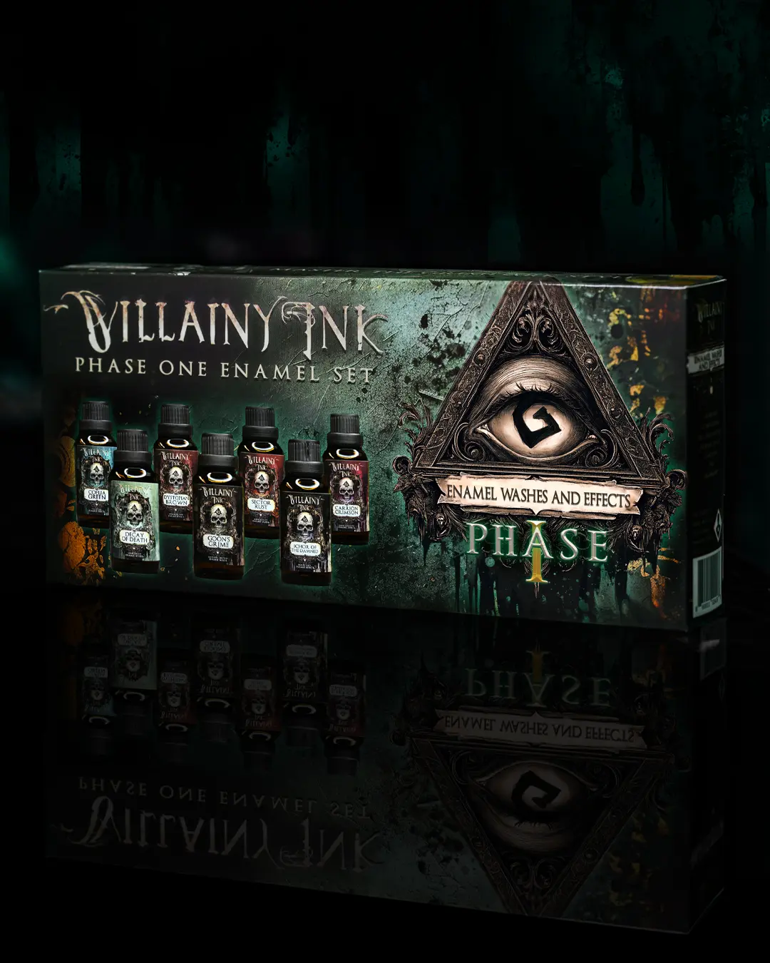Villainy Ink Enamel Paint for Miniature Painting - Ideal for Warhammer or Figure Painting