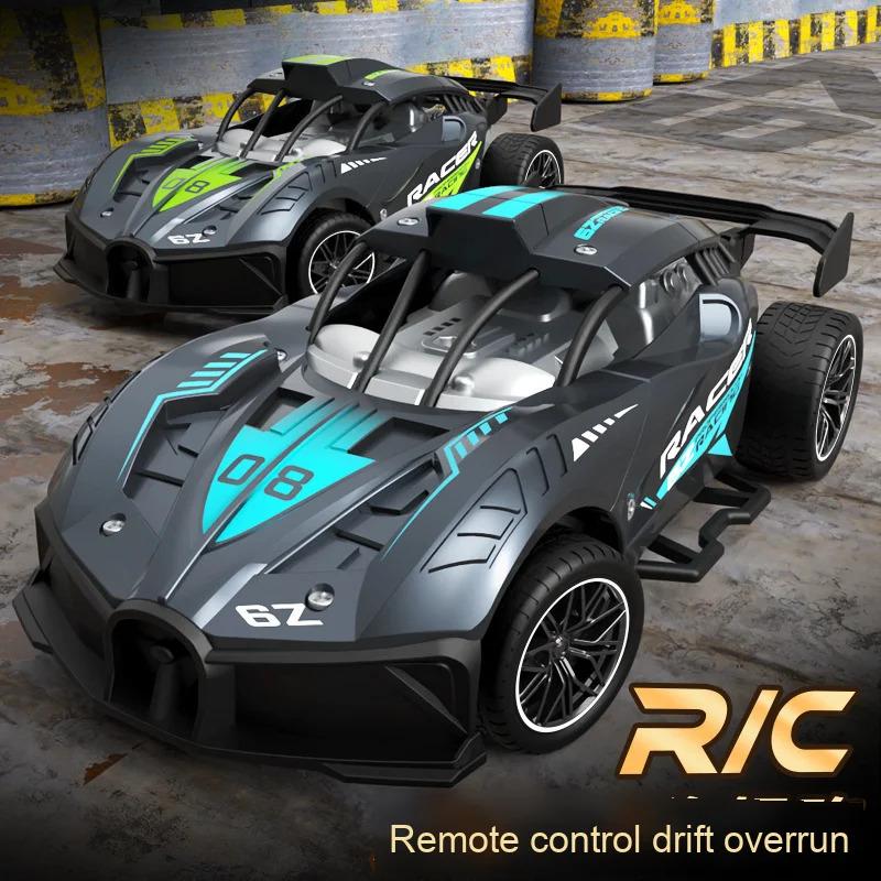 High Quality Remote Control Drift Racing Car 2.4G Rechargeable RC Car for Boys Kids Gift Stunt Toy High Speed Off Road Vehicle
