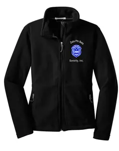 Zeta Phi Beta Sorority Fleece (Embroidered Patch)