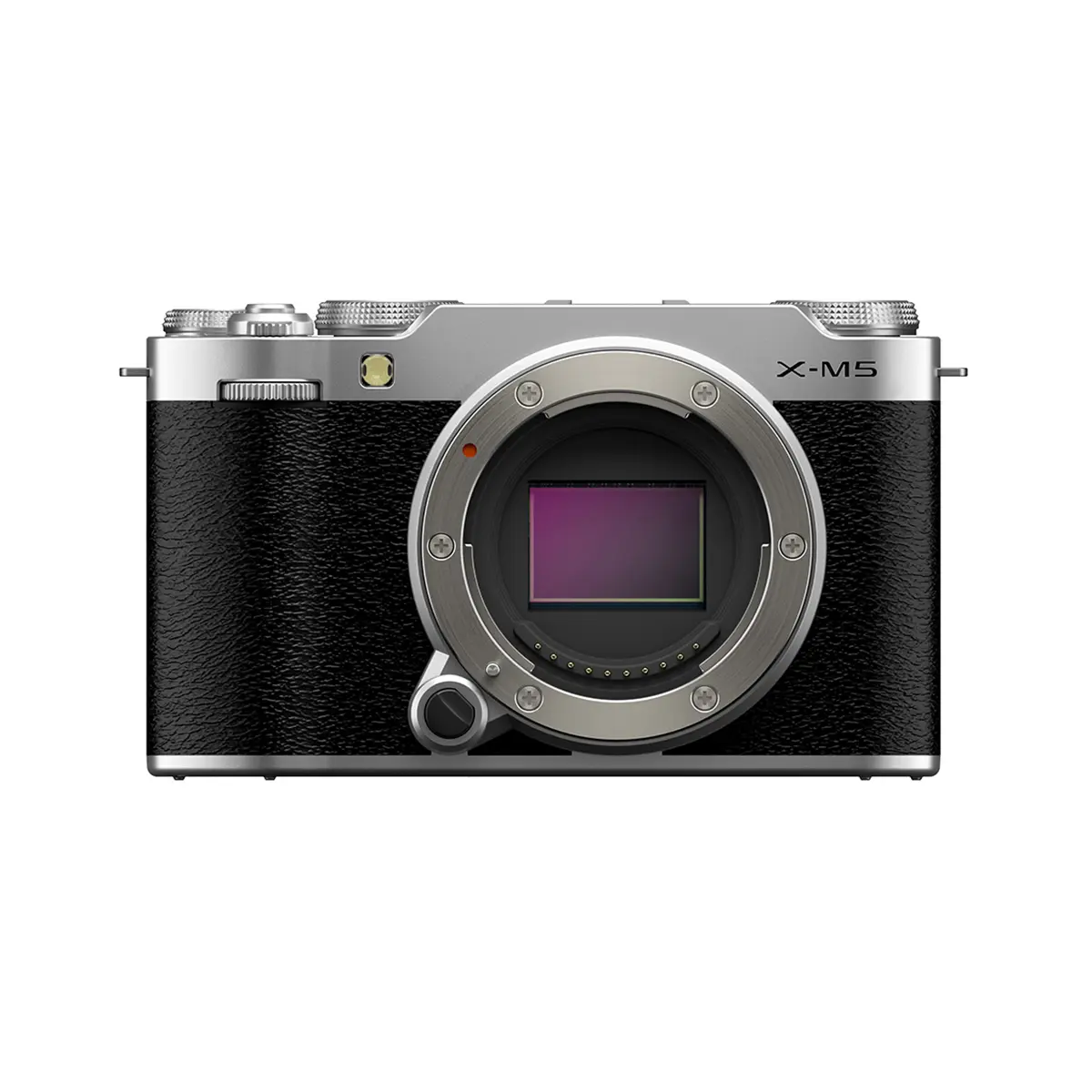 Fujifilm X-M5 Mirrorless Digital Camera - Silver, with Automatic Lens, Charging Socket, Yes to Seamless Shooting Functionality, Usb-C