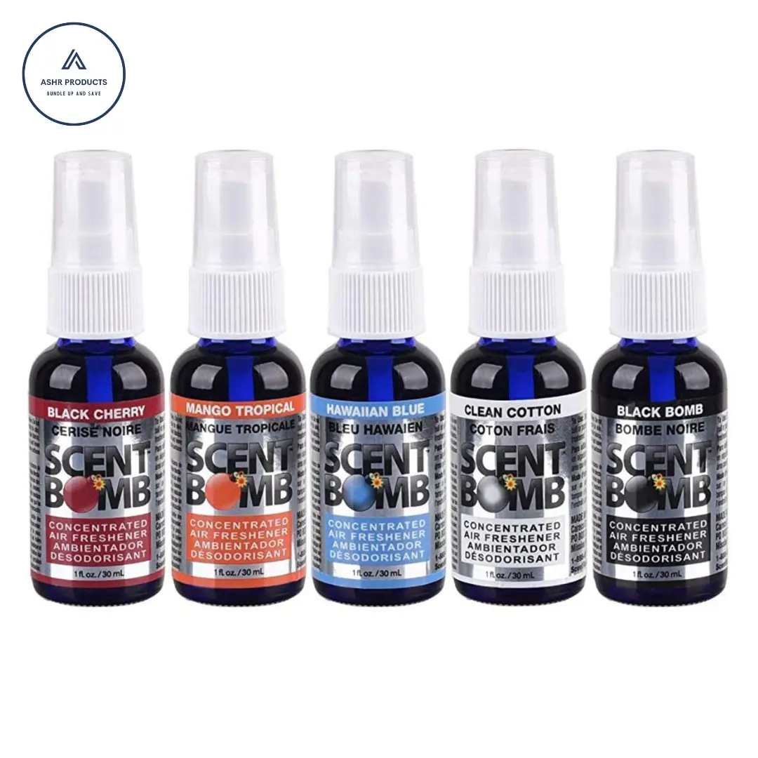 Scented Air Freshener Bottle Spray - 1 fl oz Convenient Size, Long-Lasting Odor Elim., Fresh and Clean, Multiple Fragrances, Scented Home Fragrance for Indoors (Home Care Supply)