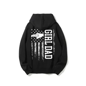 Girl Dad Hoodie, Proud Dad Graphic Pullover, Man Of The Family Shirt, Unisex Men’S Sweater, Father’S Day Gift For Husband, Unisex Long Sleeve Pullover Shirt