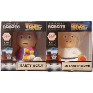 Handmade by Robots - Back to the Future - Marty & Doc 2-Pack  [COLLECTIBLES] Vinyl Figure, Collectible