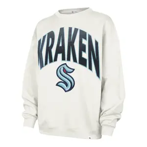 Seattle Kraken '47 Womens Oversized Sandstone Crewneck
