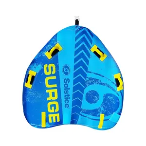 Solstice Surge Inflatable Towable 2-Person Water Sport Tube with 6 Handles