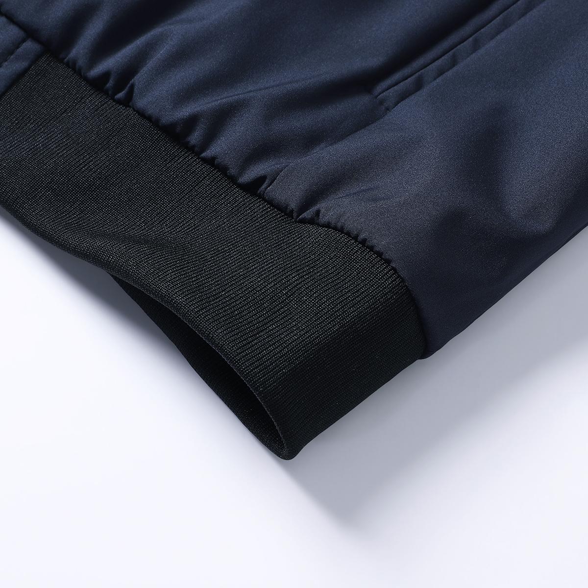 Men's Casual Stand Collar Jacket - Autumn Winter Coat with Pocket Design, Polyester Lining, Regular Fit, Sleek Finish, Modern Menswear, Fine Tailoring