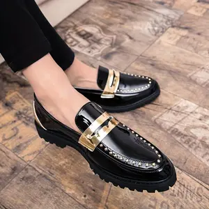 [Men's Simple Business Slip-on] Simple Business Slip-on Shoes For Men