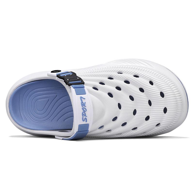 Men's and Women's  Clogs Outdoor Thick Sole Non-Slip Odor Resistant Durable Quick Drying Soft Beach Sandals.Summer Slippers