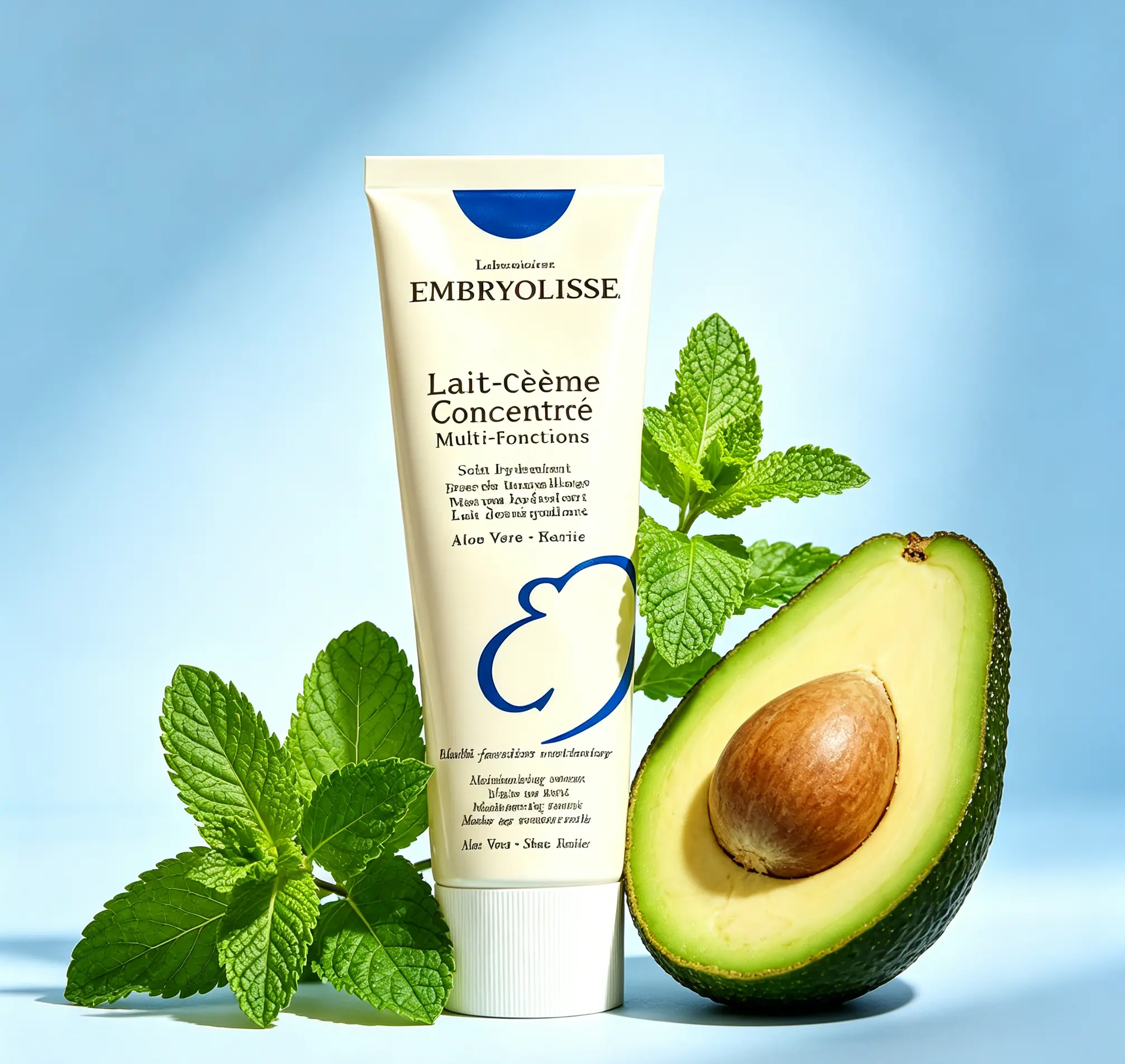 Embryolisse 75ml Shea Butter-Infused Multi-Purpose Facial Cream - Hydrating Daily Moisturizer, Makeup Prep Primer with Long-Lasting Moisture, Hydrate