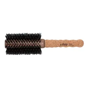 Ibiza Hair Brush -  Boar Bristle Brush - Lightweight - Salon Quality - Heat Resistant 65mm Round Hair Brush