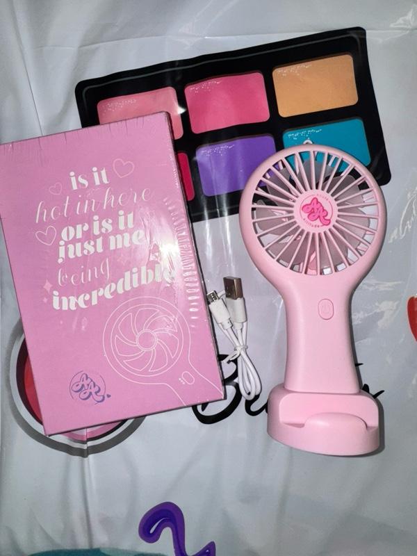 Mystery Makeup Box with 1 Big Eyeshadow Palette - Includes Lip Gloss, Makeup Bag, Coin Purse, Ponytail Holders & Hair Clips - Lipgloss bundles Live