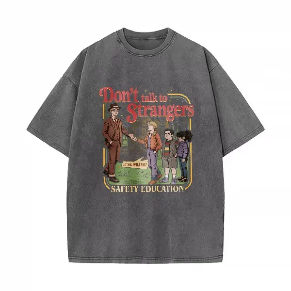 Don't Talk To Strangers Shirt, Funny St5 Movie T-Shirt, Mr