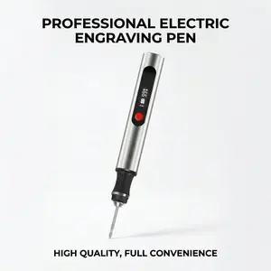PrimeForge-Engraving Pen with 30 Free Diamond Bits for Personalized Gifts & Practice Canvases Easy to Use USB-C Fast Charger 3 Speed Settings 8000-21000 RPM