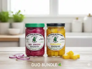 Pineapple & Red Onion Pickles