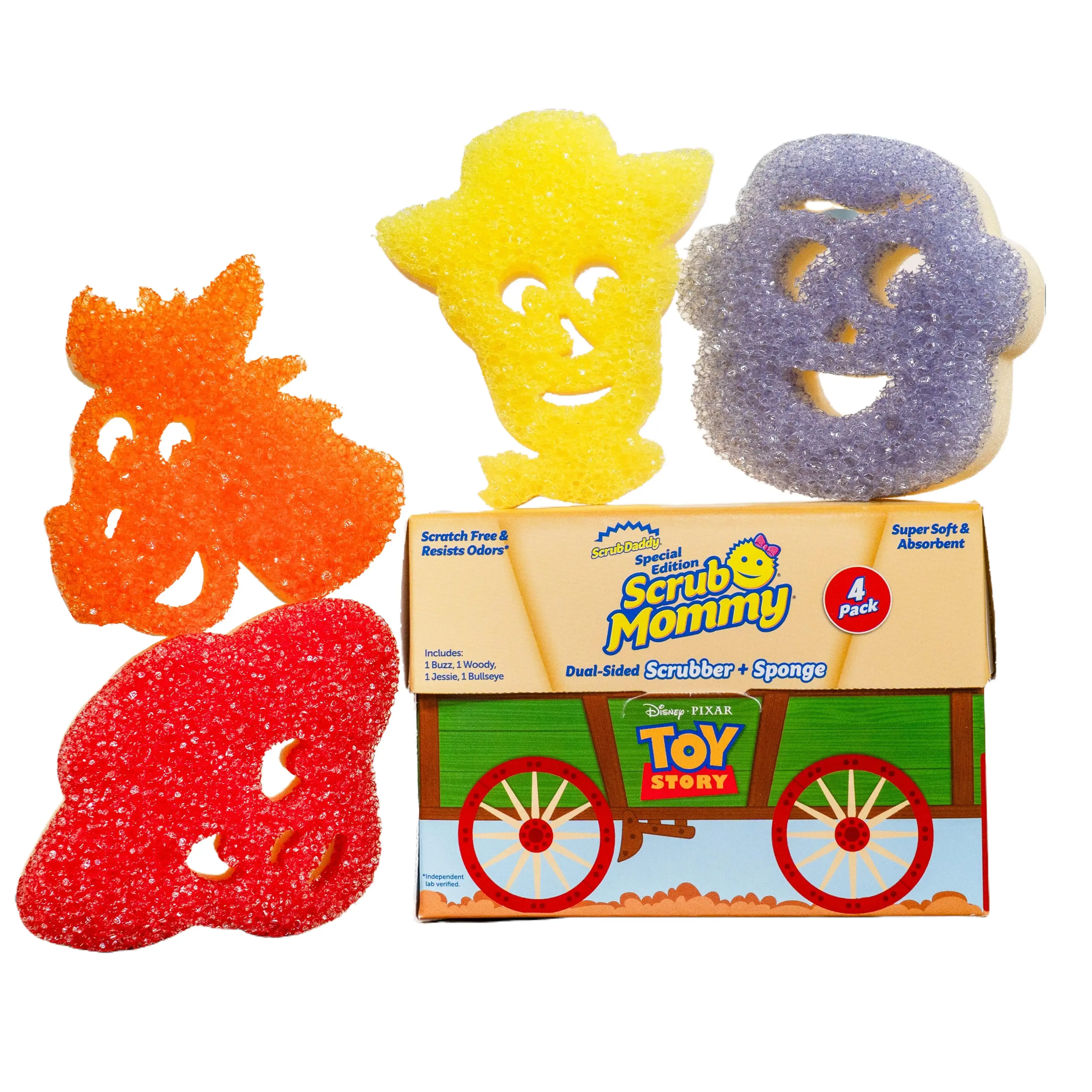 Scrub Mommy Disney and Pixar's Toy Story Collector’s Edition – 4 Count