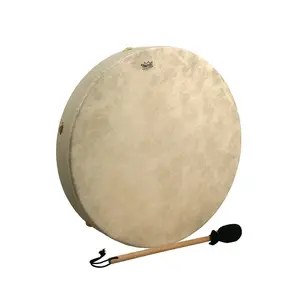 Remo Buffalo Drum Standard 22″ Diameter; 3.5″ Deep Drum with Beater - E1-0322-00