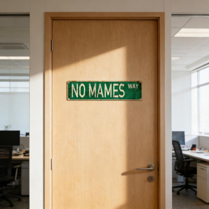 Funny Spanglish Vintage Wall Decor (4x16 Inch) - Humor Aluminum Sign Wall Art, for Porch, Home, Bar, Garden & Patio, Easy-Hanging Indoor/Outdoor Decoration, Family Gift, Classic Stop Sign