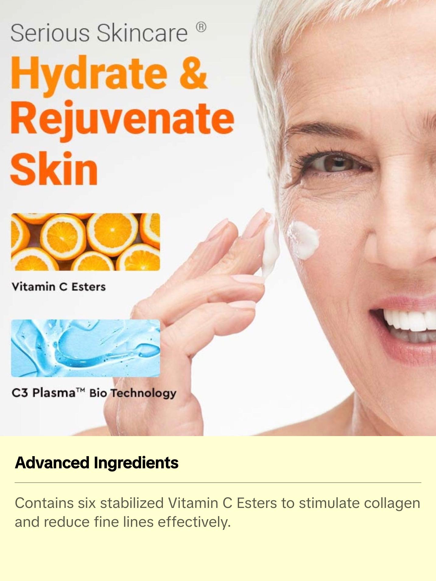 Serious C3 Vitamin C Night Cream – Anti-Aging Restore Treatment