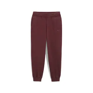 PUMA Womens Elevated Essentials Acid Wash Sweatpants Casual - Red