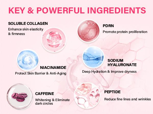 【TIKTOK exclusive】 iMethod Instant Lift Eye Mask - Under Eye Patches, (8+2) Pair PDRN Collagen Boost Eye Mask for Firming, Reducing Fine Lines & Wrinkles, Tightening Eye Patches for Puffy Eyes, Eye Bags, Dark Circles