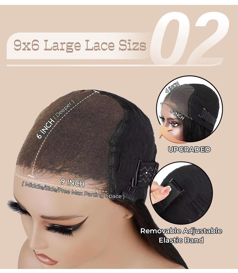 Wavymy Wear Go Pre Styled Blowout Layered Wave 33# Color & 27# Color Bob Wigs M-Cap 9x6 Deeper Parting Space Wig C-Part Pre-Cut Lace Beginner Friendly Natural Black Glueless Wigs 100% Human Hair