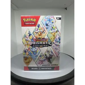 Pokémon Prismatic Evolutions Booster Bundle | Factory Sealed
