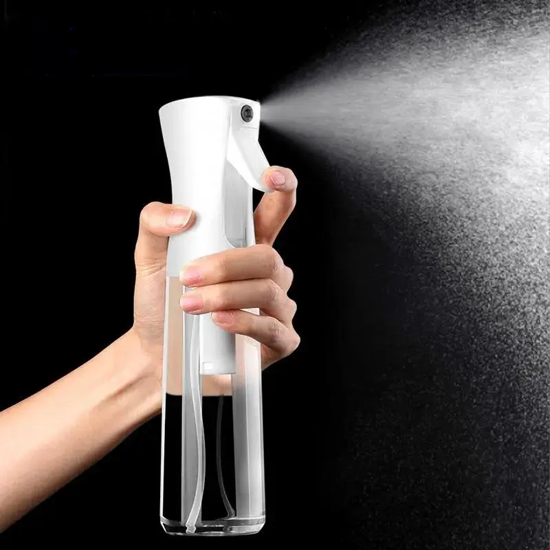 Compact Handheld Fine Mist Water Spraying Bottle with Handheld Grip – Hair Styling Accessory Compatible with Garment Steamers, Steam Iron Brushes for Hair Styling, Cleaning, Hair Styling Accessories, Adults