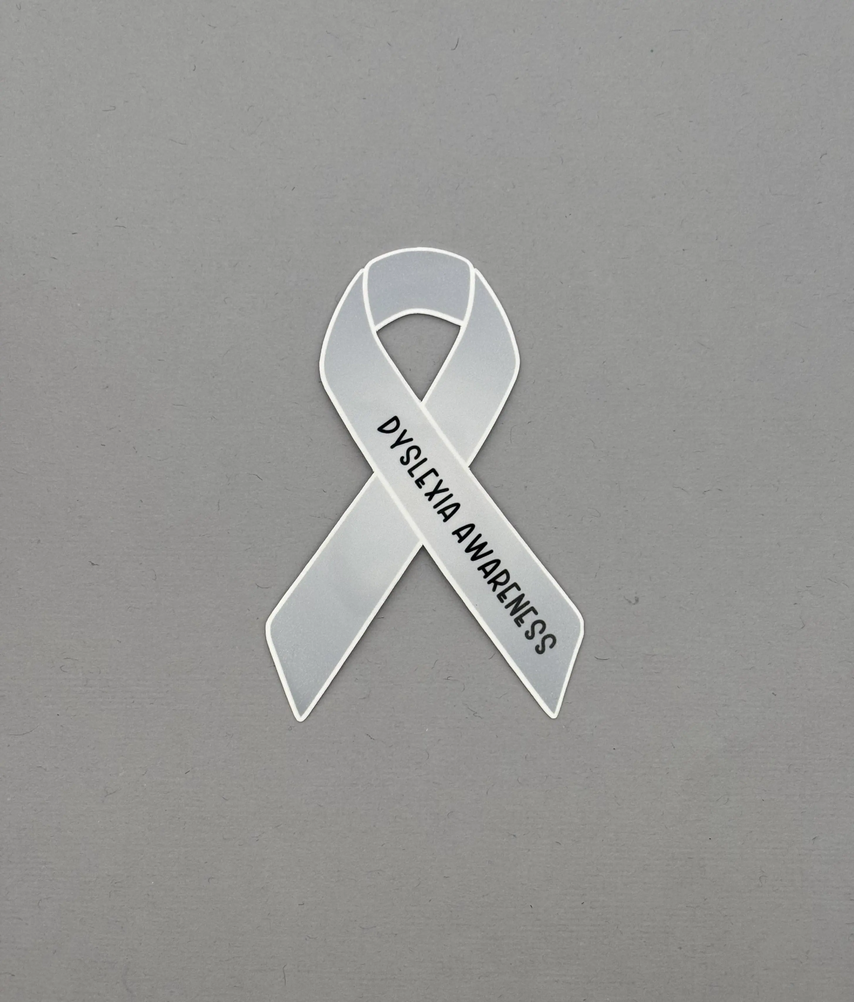 Dyslexia Awareness Ribbon Sticker