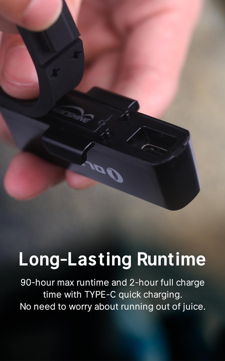 OLIGHT RN 400 LED Bike Lights, 400 Lumens USB Type-C Rechargeable Bike Front Light