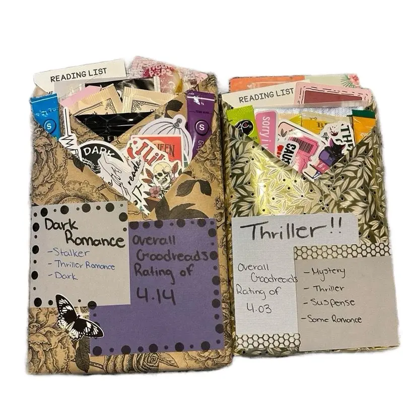 Blind Date with a Book Bundles Stickers and More Included! Handmade Gifts Craft Kits