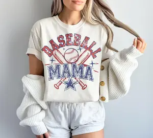 Retro Checkered Baseball Mama Shirt, Coquette Bow Game Day Sweatshirt, Trendy Sports Mom Tee, Mother's Day Gift
