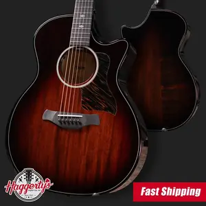 Taylor Next Generation Builder's Edition 524ce Grand Auditorium Acoustic/Electric Guitar with Hardshell Case