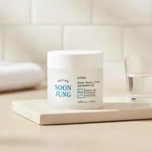 ETUDE SoonJung Hydro Barrier Cream 4.39 Fl Oz (130ml) | pH Balanced Moisturizer for Hydrating